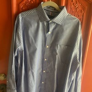 EUC Tommy Hilfiger Blue Check Shirt Size XL